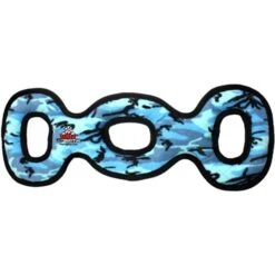 Tuffy's Ultimate 3-Way Tug Squeaky Plush Dog Toy