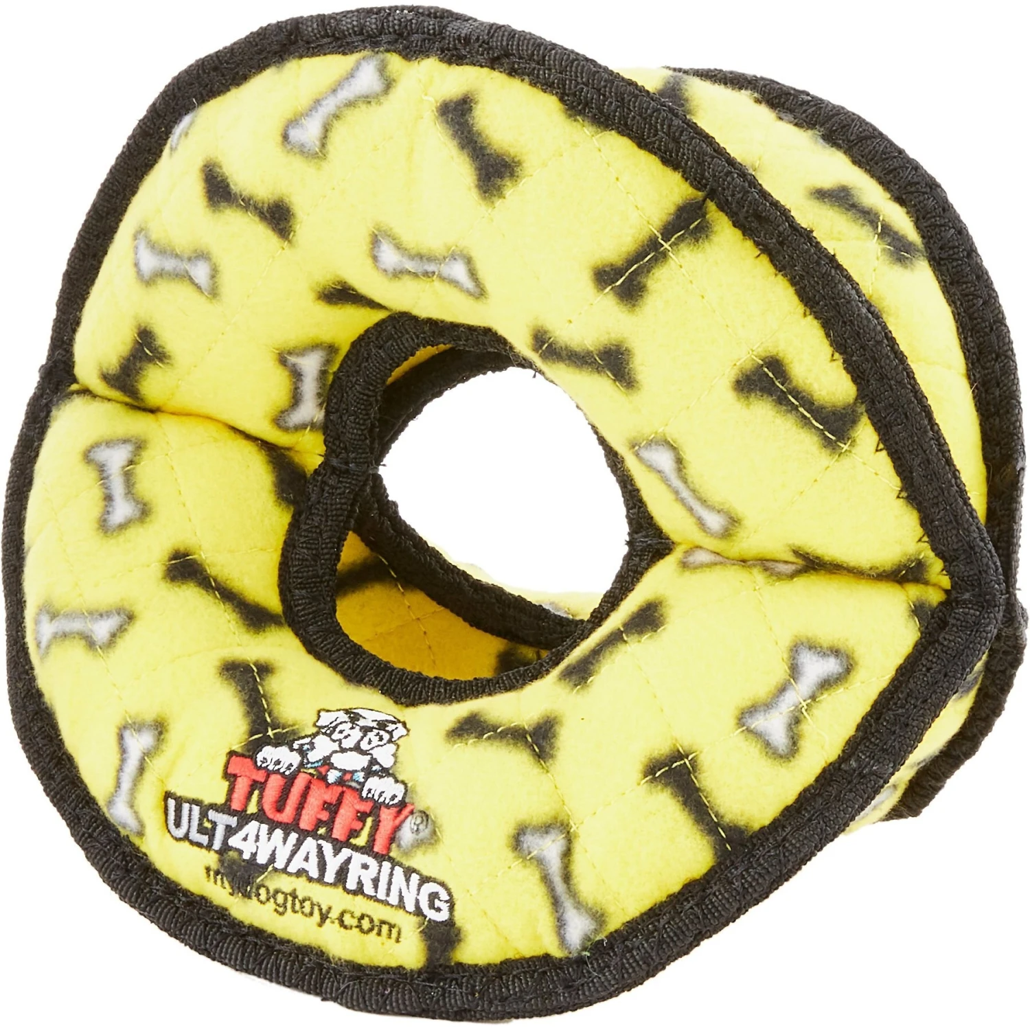 Tuffy's Ultimate 4-Way Ring Squeaky Plush Dog Toy 1 Tuffy's Ultimate 4-Way Ring Squeaky Plush Dog Toy