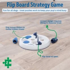 TRIXIE Activity Flip Board Activity Strategy Game Dog Toy 10 TRIXIE Activity Flip Board Activity Strategy Game Dog Toy -Pet Toys Shop 107251 PT3. AC SS1800 V1686333121