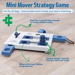 TRIXIE Mini Mover Activity Strategy Game Dog Toy, Level 3 12 TRIXIE Mini Mover Activity Strategy Game Dog Toy, Level 3 -Pet Toys Shop 118961 PT3. AC SS1800 V1686340119