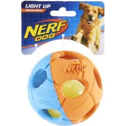 Nerf Dog Light Up Bash Ball Dog Toy, Medium -Pet Toys Shop 121864 PT3. AC SS1800 V1531558317