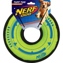Nerf Dog Tuff Tug Cyclone Ring Dog Toy -Pet Toys Shop 121915 PT3. AC SS1800 V1493316176