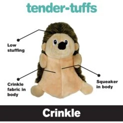 Snuggle Puppy Tender Tuff Hedgehog Squeaky Plush Dog Toy -Pet Toys Shop 124236 PT2. AC SS1800 V1667519247