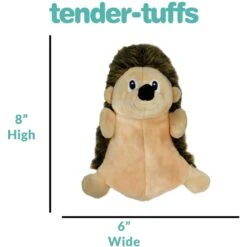 Snuggle Puppy Tender Tuff Hedgehog Squeaky Plush Dog Toy -Pet Toys Shop 124236 PT3. AC SS1800 V1667517618