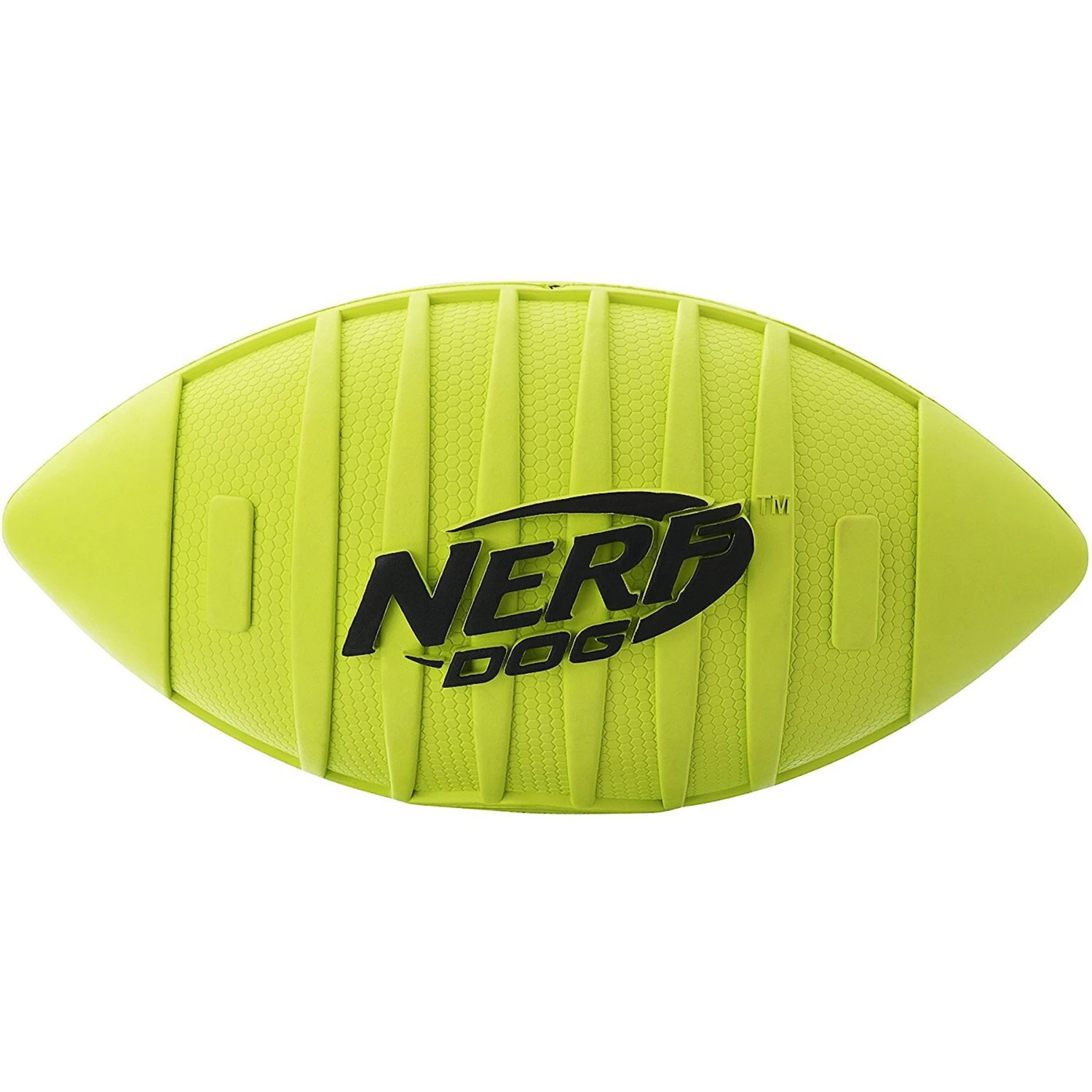 Nerf Dog Classic Squeak Ridged Football Dog Toy, Medium 1 Nerf Dog Classic Squeak Ridged Football Dog Toy, Medium
