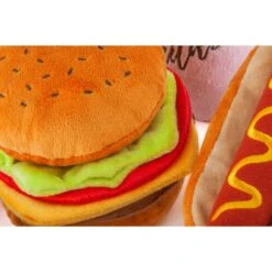 P.L.A.Y. Pet Lifestyle And You American Classic Food Burger Squeaky Plush Dog Toy 12 P.L.A.Y. Pet Lifestyle And You American Classic Food Burger Squeaky Plush Dog Toy -Pet Toys Shop 142903 PT3. AC SS1800 V1517863266