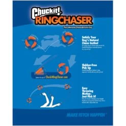 Chuckit! Ultra Ring Fetch Dog Toy -Pet Toys Shop 145395 PT7. AC SS1800 V1550244796