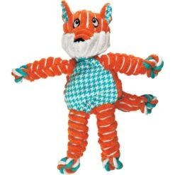 KONG Floppy Knots Dog Toy, Fox