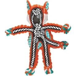 KONG Floppy Knots Dog Toy, Fox -Pet Toys Shop 150483 PT3. AC SS1800 V1603165299