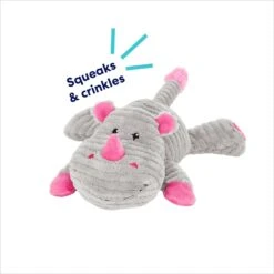 Frisco Rhino Corduroy Plush Squeaky Dog Toy -Pet Toys Shop 152828 PT2. AC SS1800 V1695671061