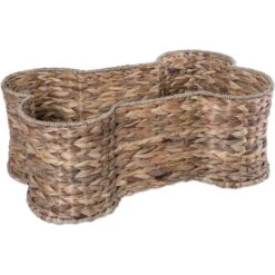 Bone Dry Bone-Shaped Hyacinth Storage Basket
