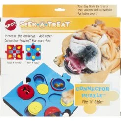 Ethical Pet Seek-A-Treat Flip N Slide Puzzle Dog Toy -Pet Toys Shop 154209 PT3. AC SS1800 V1554132422