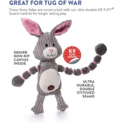 Charming Pet Thunda Tugga Bunny Squeaky Plush Dog Toy -Pet Toys Shop 155143 PT6. AC SS1800 V1594677976