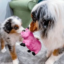 Snuggle Puppy Tender-Tuffs Plump Pink Pig Tough Squeaky Dog Toy -Pet Toys Shop 155734 PT4. AC SS1800 V1667519237