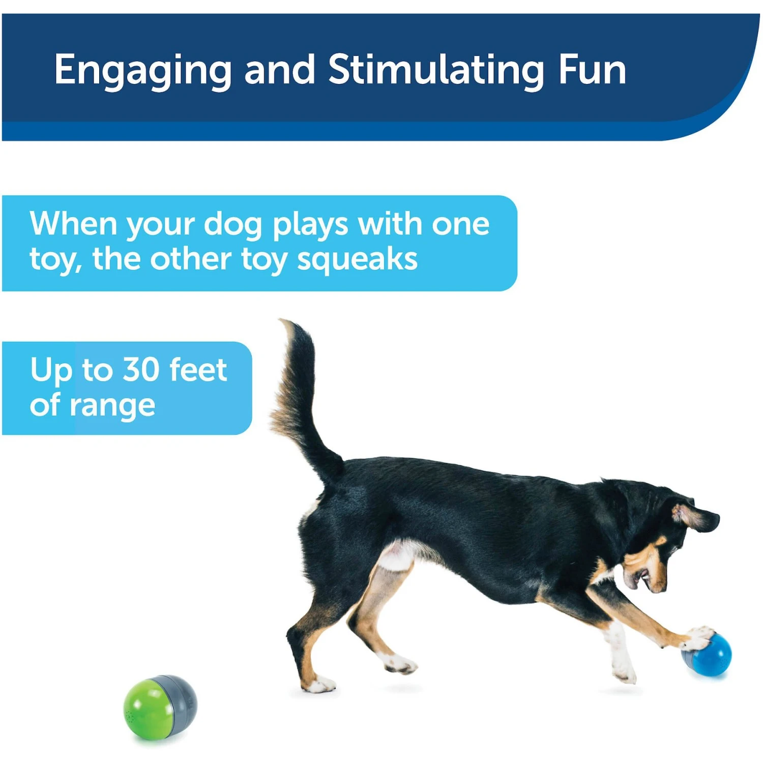 PetSafe Ricochet Interactive Sound Game Dog Toy 6 PetSafe Ricochet Interactive Sound Game Dog Toy - Image 6