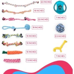 Pacific Pups Rescue Assorted Rope Dog Toys -Pet Toys Shop 159359 PT4. AC SS1800 V1701983220