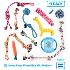 Pacific Pups Rescue Assorted Rope Dog Toys -Pet Toys Shop 159359 PT7. AC SS1800 V1692805976