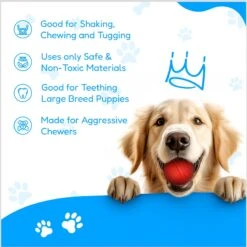 Pacific Pups Rescue 4-Piece Medium & Large Dog Rope & Ball Toy Set -Pet Toys Shop 159360 PT2. AC SS1800 V1692806969