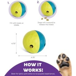 Nina Ottosson By Outward Hound Treat Tumble Puzzle Game Dog Toy -Pet Toys Shop 159436 PT2. AC SS1800 V1694286105