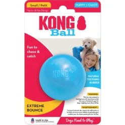 KONG Stuffable Puppy Ball Dog Toy, Color Varies -Pet Toys Shop 161849 PT8. AC SS1800 V1552941136