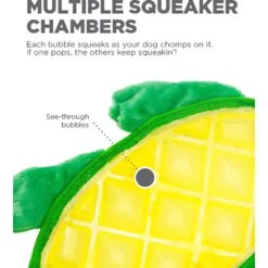 Outward Hound Bubble Matz Gator Squeaky Plush Dog Toy -Pet Toys Shop 162056 PT2. AC SS1800 V1636498286