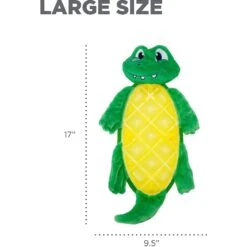 Outward Hound Bubble Matz Gator Squeaky Plush Dog Toy -Pet Toys Shop 162056 PT4. AC SS1800 V1636502562