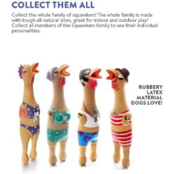 Charming Pet Squawkers Grandpa Gimpy Hip Squeaky Latex Dog Toy -Pet Toys Shop 162076 PT7. AC SS1800 V1594678904