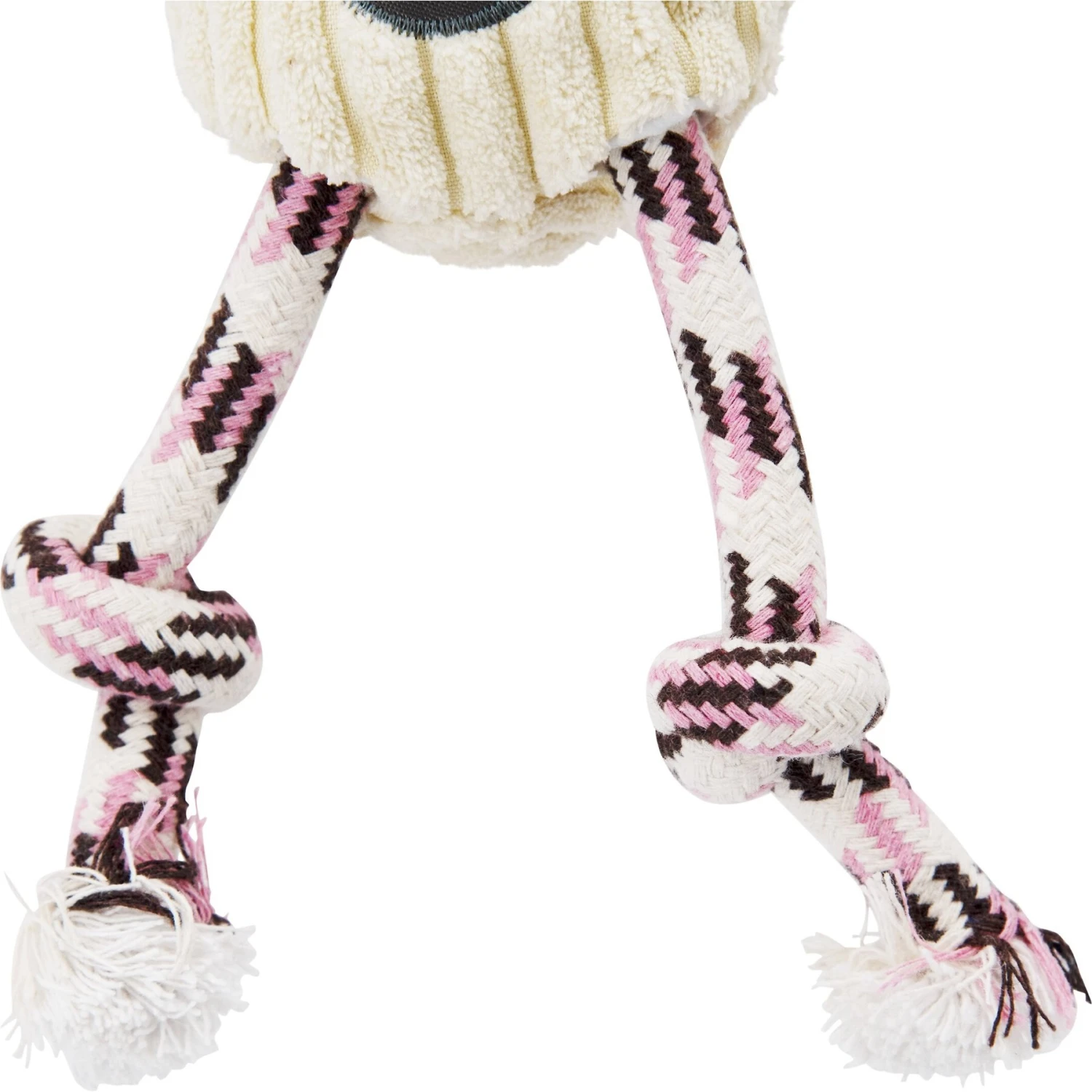 Charming Pet Ranch Roperz Cow Squeaky Plush Dog Toy 5 Charming Pet Ranch Roperz Cow Squeaky Plush Dog Toy - Image 5