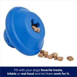 Frisco Flying Saucer Rubber Treat Dispenser Dog Toy -Pet Toys Shop 164757 PT3. AC SS1800 V1686579570