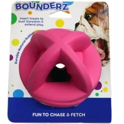 Smart Pet Love Snuggle Puppy Bounderz Rubber Dog Toy Ball