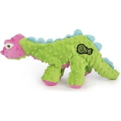 GoDog Dinos Chew Guard Spike Squeaky Plush Dog Toy -Pet Toys Shop 173337 PT4. AC SS1800 V1557350364