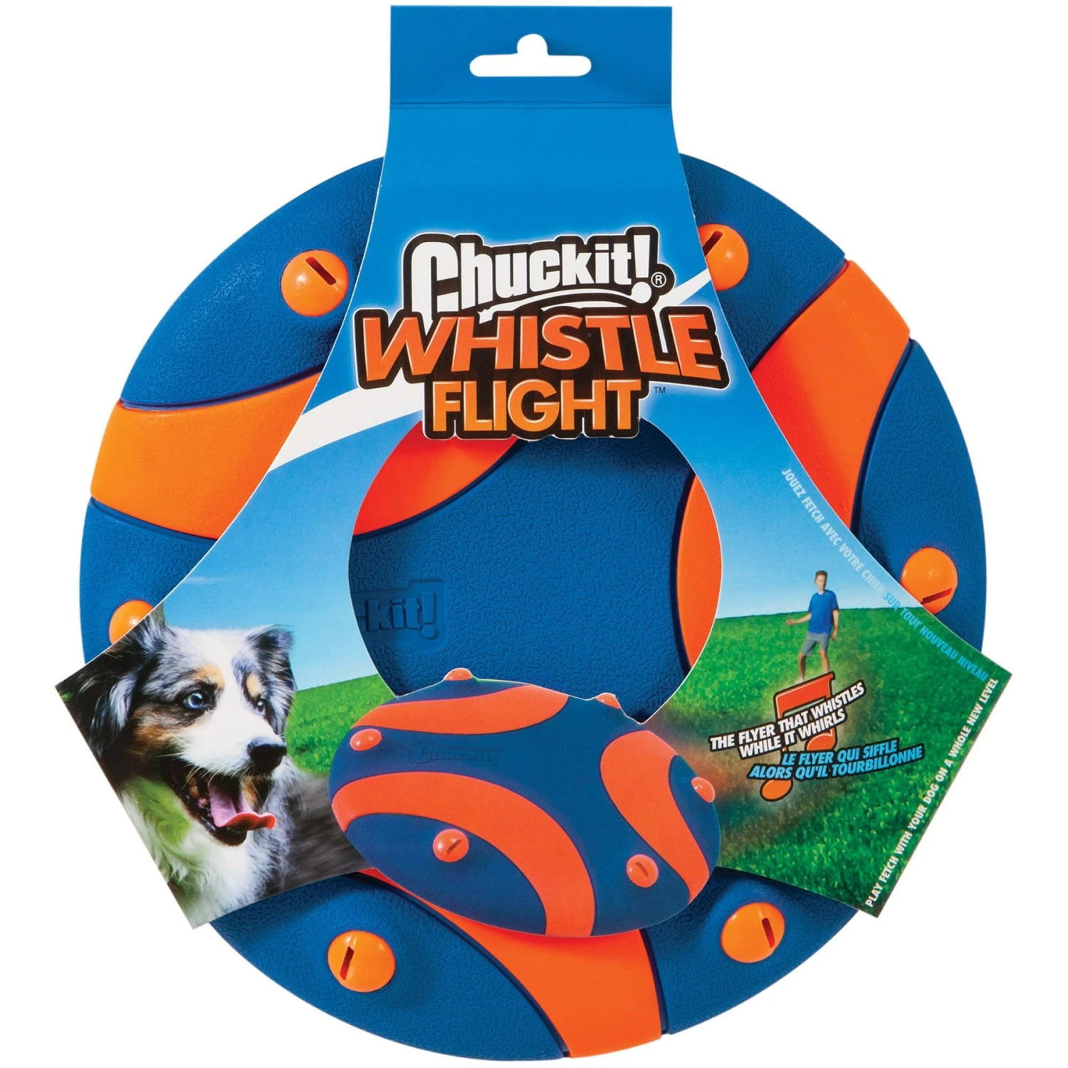 Chuckit! Whistle Flight Dog Toy 1 Chuckit! Whistle Flight Dog Toy