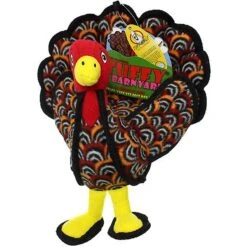 Tuffy's Barnyard Turkey Squeaky Plush Dog Toy 11 Tuffy's Barnyard Turkey Squeaky Plush Dog Toy -Pet Toys Shop 184019 PT5. AC SS1800 V1589570506