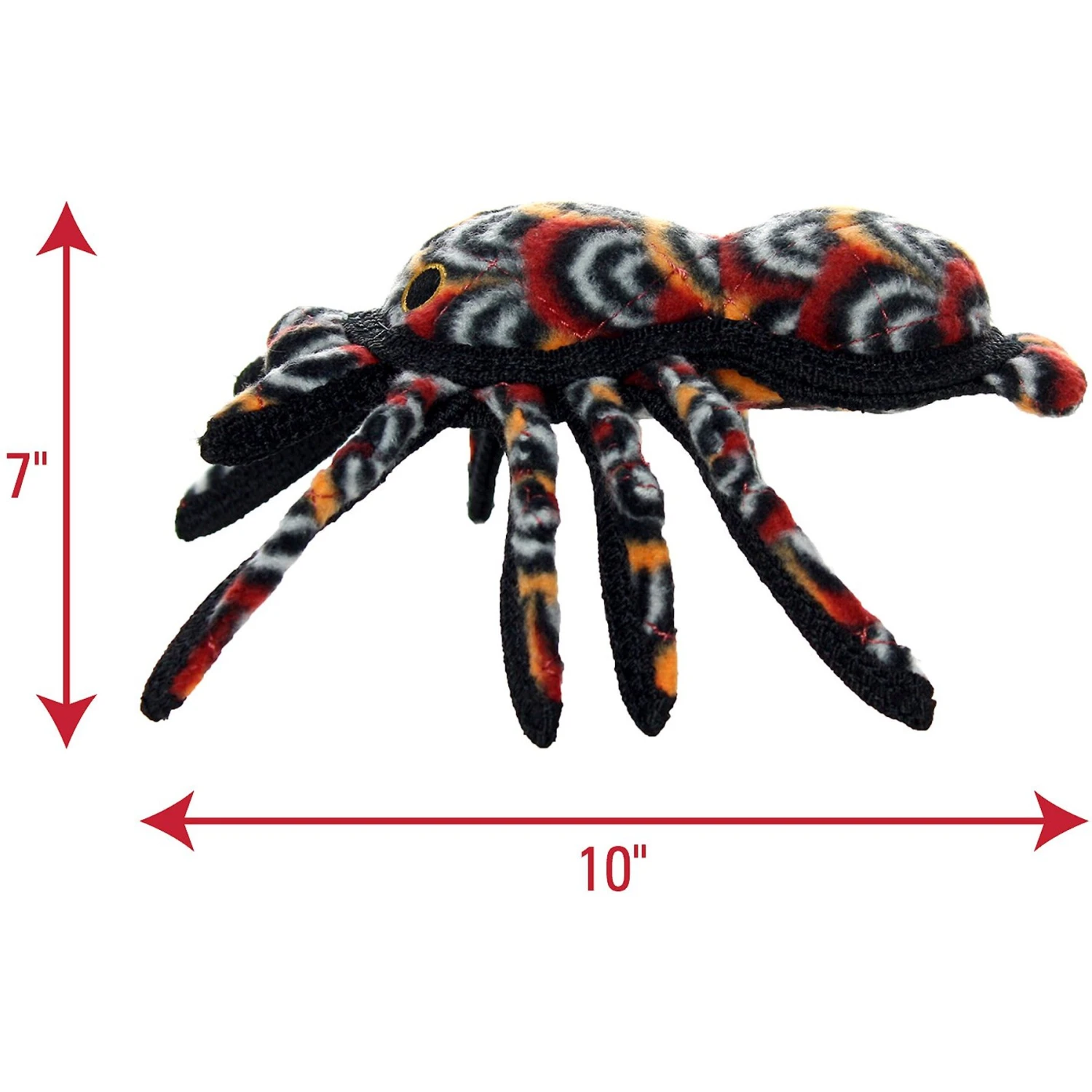 Tuffy's Desert Tarantula Plush Dog Toy 2 Tuffy's Desert Tarantula Plush Dog Toy - Image 2