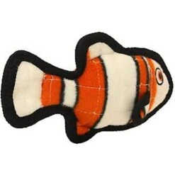 Tuffy's Ocean Creature Jr Fish Squeaky Plush Dog Toy -Pet Toys Shop 184095 PT4. AC SS1800 V1589570779
