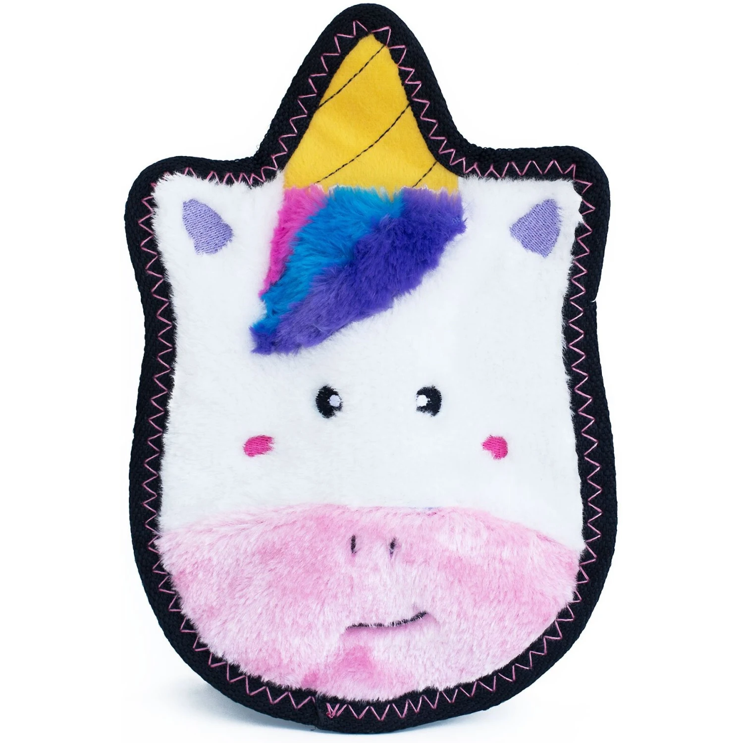 ZippyPaws Unicorn Z-Stitch Dog Toy 1 ZippyPaws Unicorn Z-Stitch Dog Toy