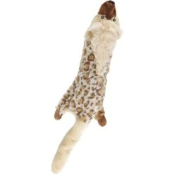 Ethical Pet Skinneeez Big Bite Jackal Stuffing-Free Squeaky Plush Dog Toy