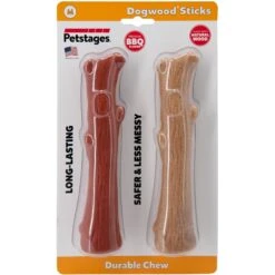 Petstages Dogwood BBQ & Natural Flavor Tough Dog Chew Toy -Pet Toys Shop 190700 PT7. AC SS1800 V1636509438