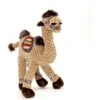 Fab Dog Floppy Camel Squeaky Plush Dog Toy