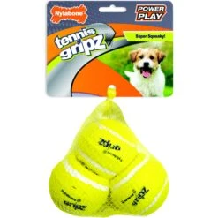 Nylabone Power Play Tennis Ball Gripz Dog Toy
