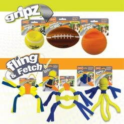 Nylabone Power Play Basketball B-Ball Gripz Dog Toy -Pet Toys Shop 195434 PT6. AC SS1800 V1685647809