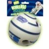 Wobble Wag Giggle Ball Glow In The Dark Squeaky Dog Toy