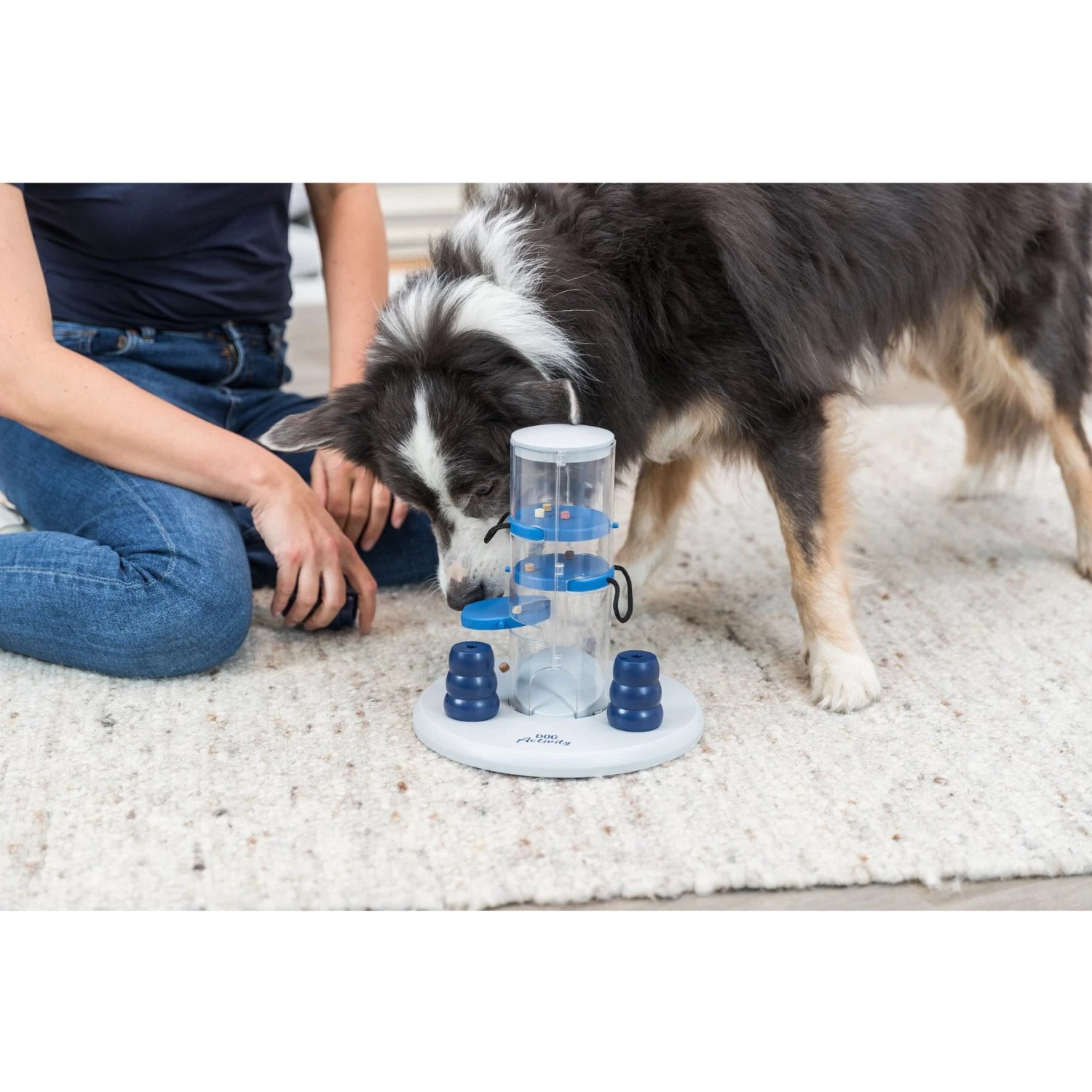 TRIXIE Gambling Tower Activity Strategy Game Dog Toy 2 TRIXIE Gambling Tower Activity Strategy Game Dog Toy - Image 2