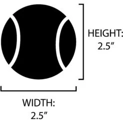 Buckle-Down Star Wars Death Star Squeaky Tennis Ball Dog Toy, 3-Pack -Pet Toys Shop 216344 PT3. AC SS1800 V1630449667