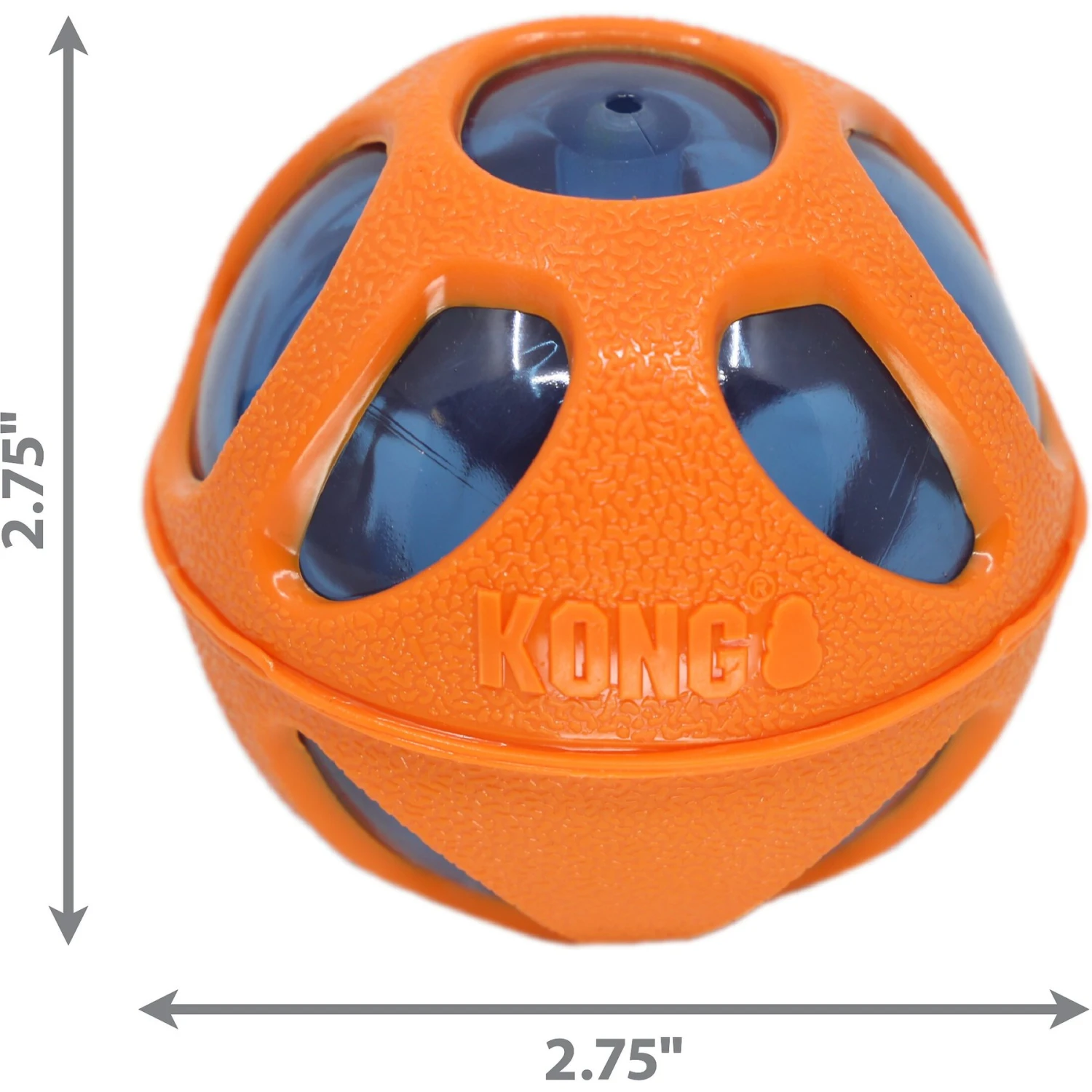 KONG Wrapz Ball Dog Toy 2 KONG Wrapz Ball Dog Toy - Image 2