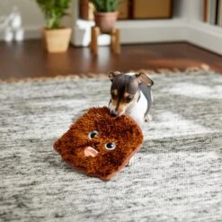 STAR WARS CHEWBACCA Flat Plush Squeaky Dog Toy -Pet Toys Shop 220623 PT3. AC SS1800 V1615586222