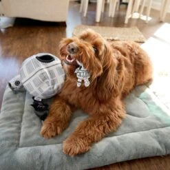 STAR WARS DEATH STAR Hide & Seek Puzzle Plush Squeaky Dog Toy -Pet Toys Shop 220665 PT3. AC SS1800 V1682541054