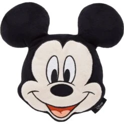 Disney Mickey Mouse Round Plush Squeaky Dog Toy