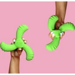 Hartz Dura Play Boomerang Bacon Scented Squeaky Latex Dog Toy, Color Varies -Pet Toys Shop 222813 PT7. AC SS1800 V1661201760