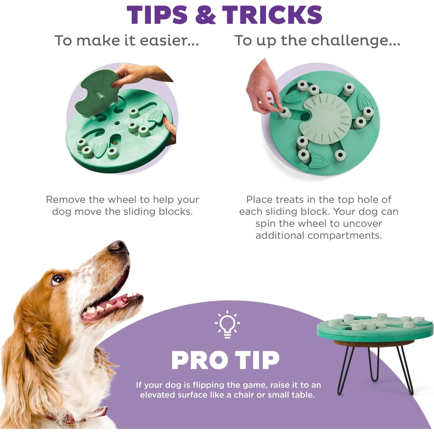 Nina Ottosson By Outward Hound Dog Worker Green Interactive Treat Puzzle Dog Toy 4 Nina Ottosson By Outward Hound Dog Worker Green Interactive Treat Puzzle Dog Toy - Image 4